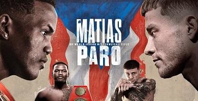 Boxing Matias Vs Paro