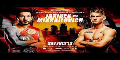 Alimkhanuly vs. Mikhailovich 7/13/24 – 13th July 2024