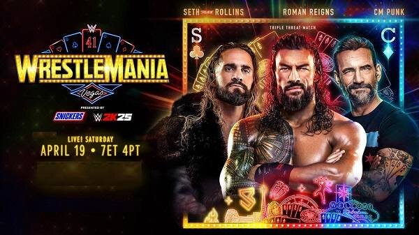 WWE WrestleMania 41 2025 Night 2 PPV 4/20/25 – 20th April 2025