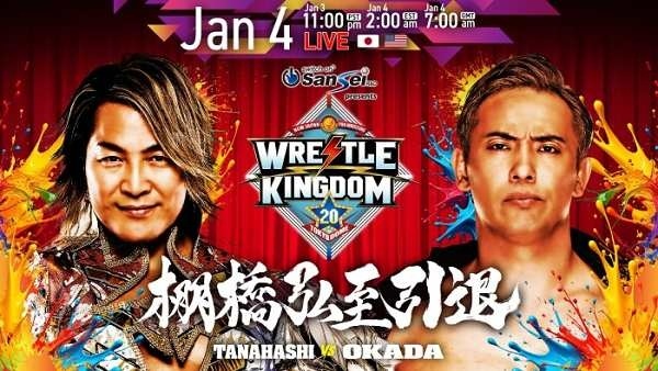 NJPW WRESTLE KINGDOM 20 in Tokyo Dome 1/4/26 – 4th January 2026