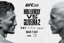 UFC Holloway Vs Oliveira PPV Pay Per View